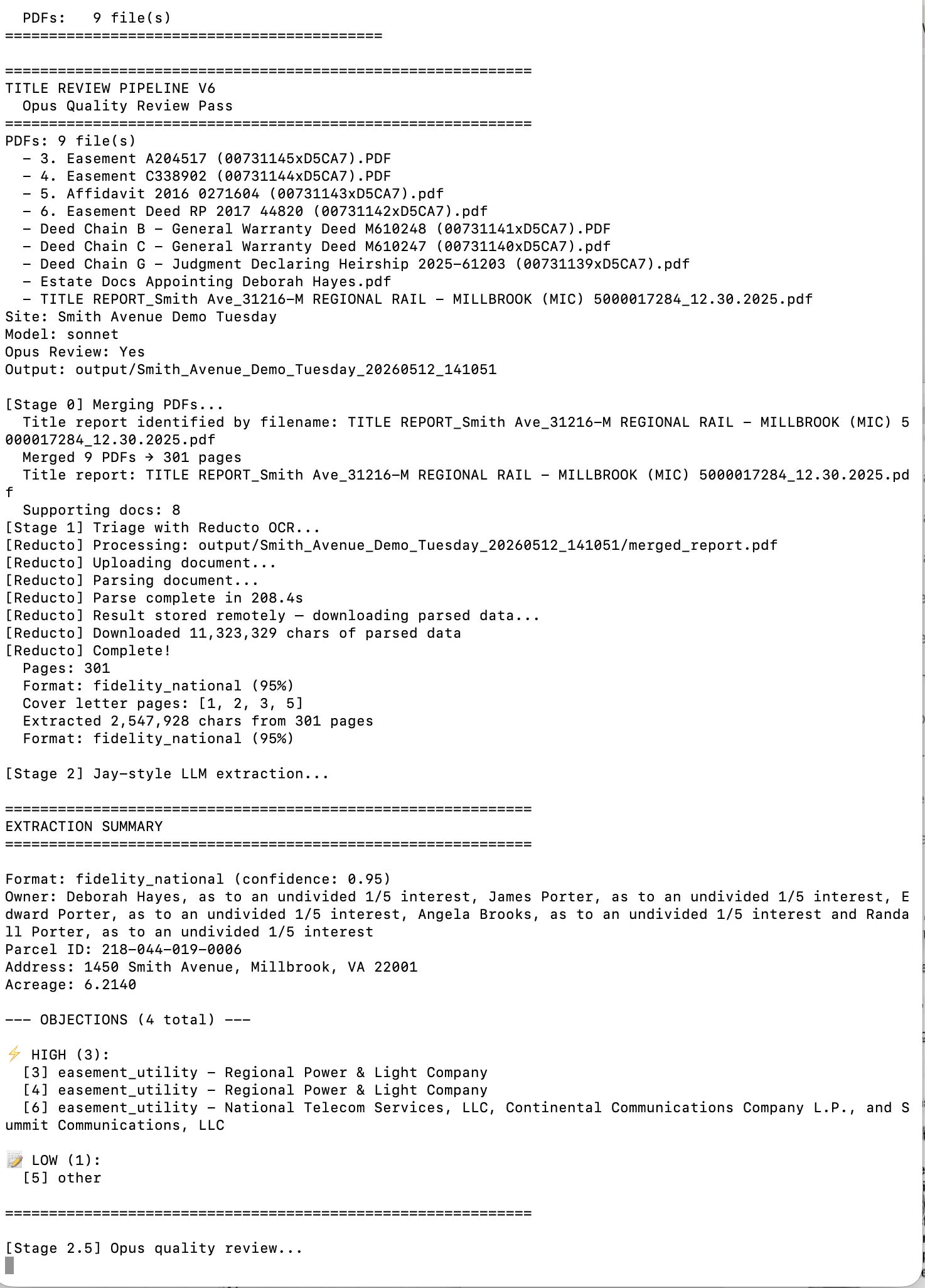 A pipeline guides the documents through OCR and multiple AI passes.